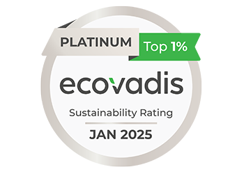 EcoVadisなどの認定ロゴ